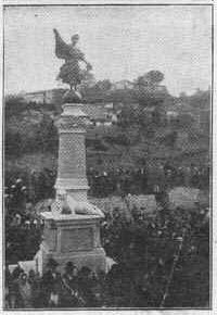 Monumento ai Caduti della grande guerra: 1915-'18 (foto d'epoca)