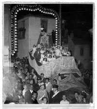 Il carro bianco dell'Immacolata di Sant'Andrea di Conza