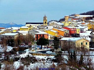 Panorama di Sant'Andrea di Conza "da li cagge"