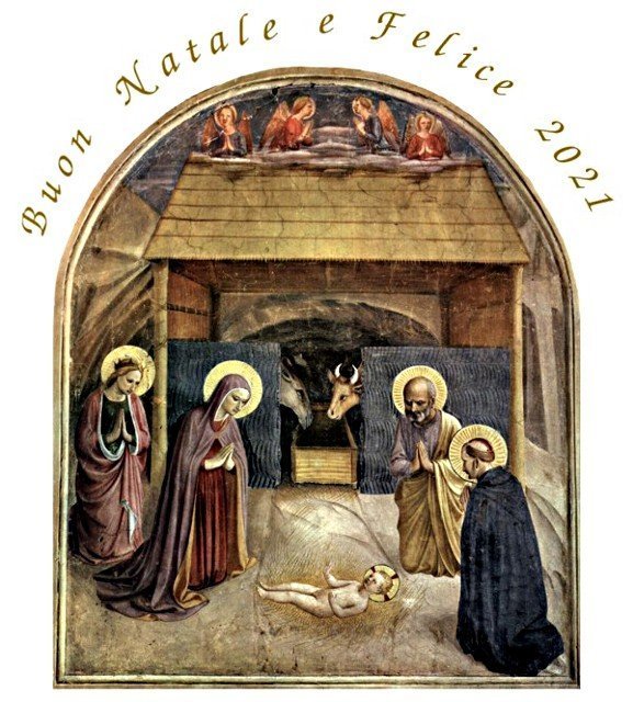 Buon Natale e Felice 2021 [Natività di Beato Angelico]