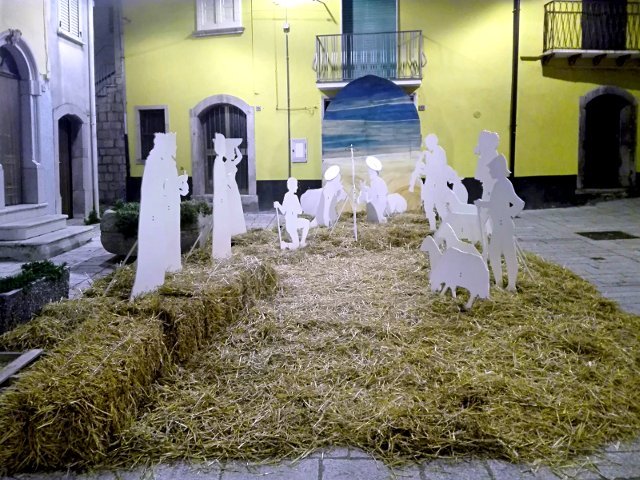 Presepe con sagome (di Alfonso Pallante)