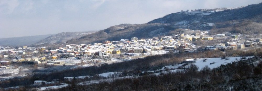 Panorama da Ovest (con la neve)