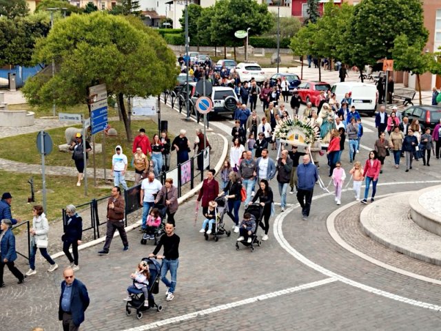 Arrivo alla Cattedrale della Madonna della Gaggia