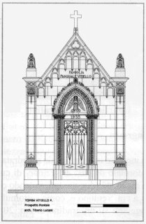 Tomba P. Vitiello - Teora (Disegno)