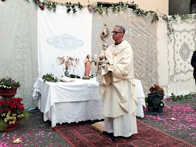 Benedizione in Piazzetta Garibaldi