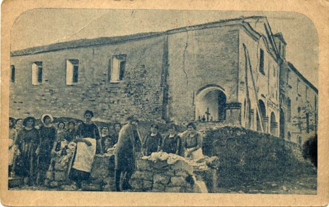 Il Convento in una cartolina degli anni '30