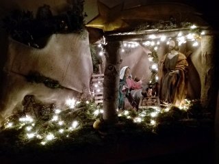 Presepe in capanna