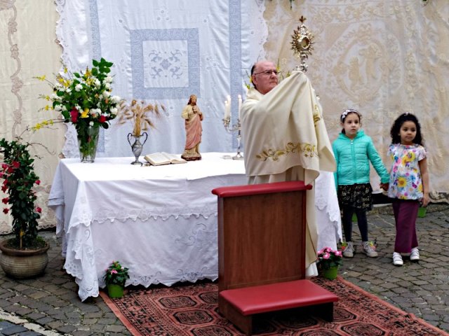 Benedizione in Piazzetta Garibaldi