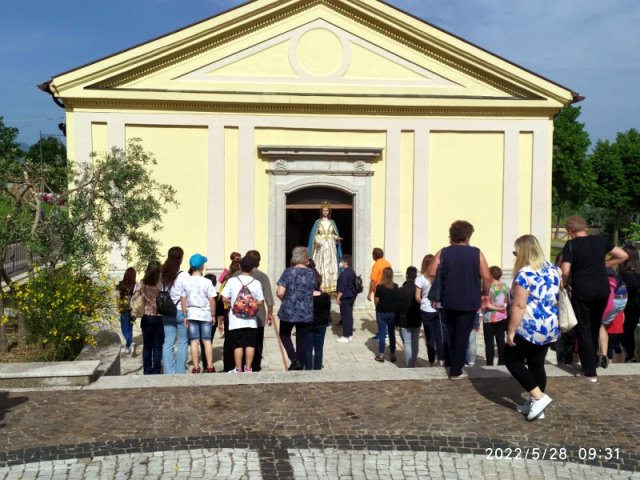 Sosta alla Chiesa del Purgatorio