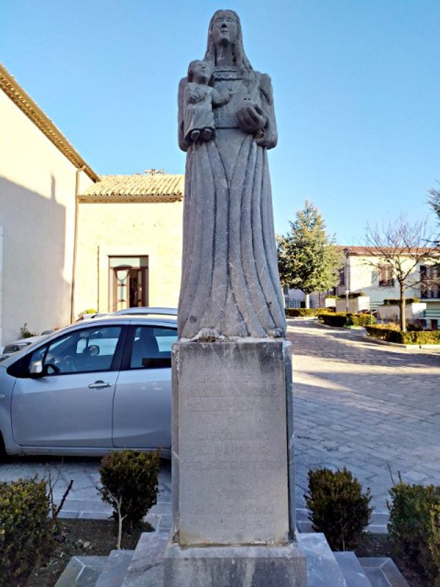 La statua della Madonna delle Grazie a Capodigiano (di Pompeo Vallario)