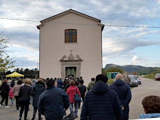 La processione arriva alla Chiesa dell'Incoronata