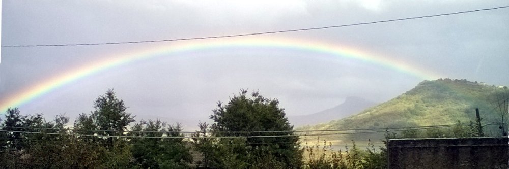 Arcobaleno su Conza