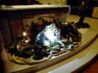 Il presepe nella Chiesa Madre