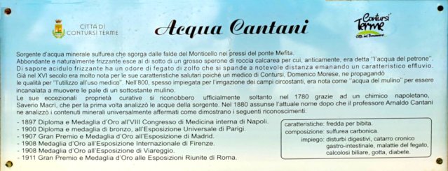 Proprietà dell’acqua Cantani