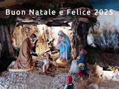 Buon Natale da Sant'Andrea di Conza (Presepe nella Chiesa Madre)