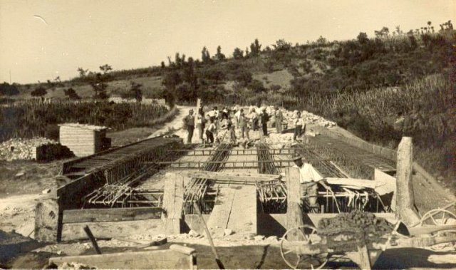 Il ponte sull'Arso: vista frontale