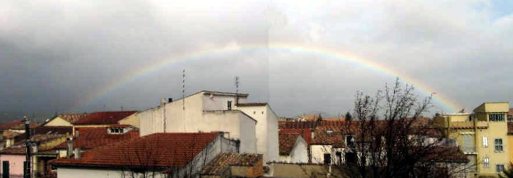 Arcobaleno e … tetti