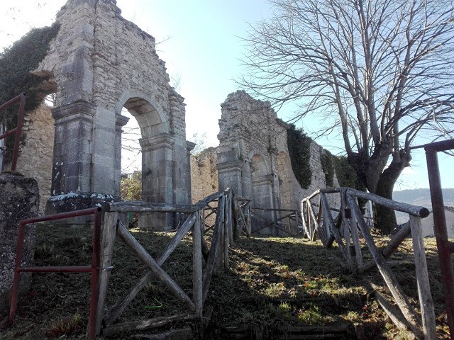 Facciata nord-est del Convento (oggi)