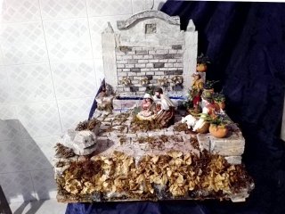 Presepe nella fontana (Cosimo Lucioli)