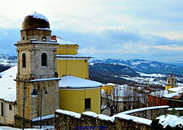 Panorama con il campanile di San Michele