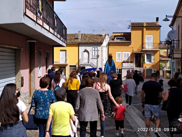 La processione alla Croce del Purgatorio